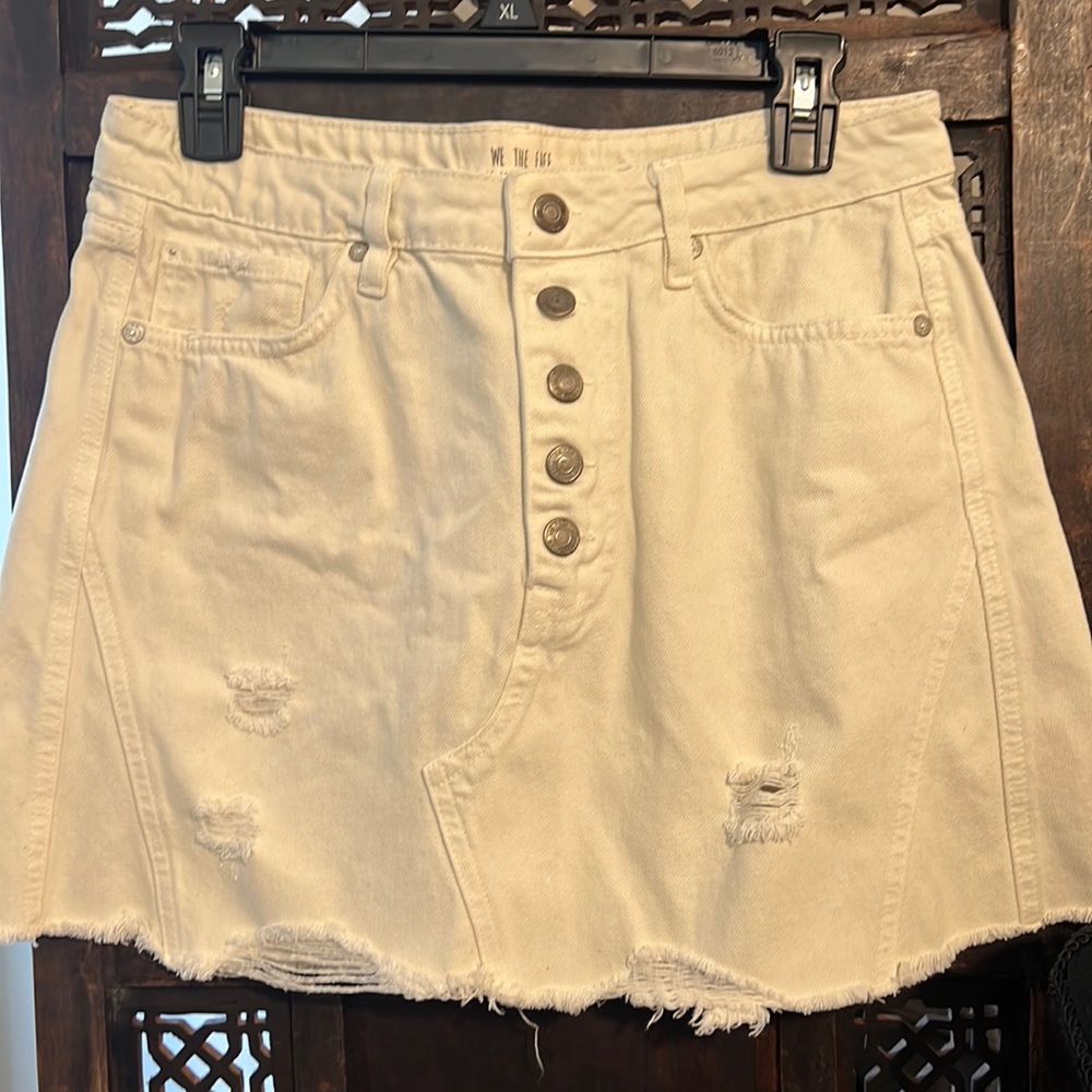 We the Free denim skirt